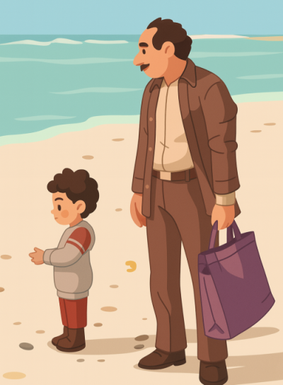 He was doing the best he could!!! – تحية للآباء